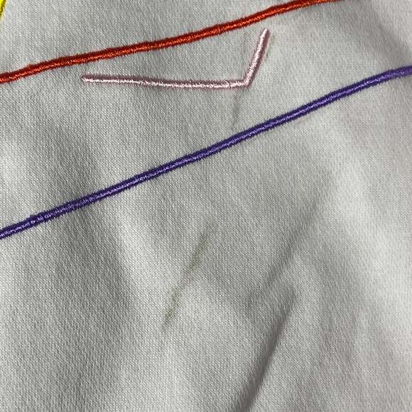 Nike Size Large Men's NIKE CREW MULTICOLOR SWEATSHIRT - Picture 4 of 6